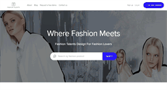 Desktop Screenshot of fashiontalents.com